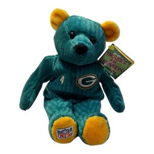 Salvino’s NFL Bammers Brett Favre #4 Green Bay Packers Bear Plush